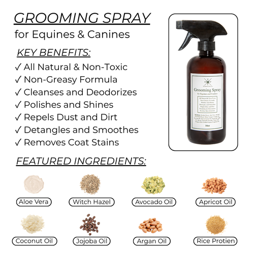 Grooming Spray - for Dogs & Horses