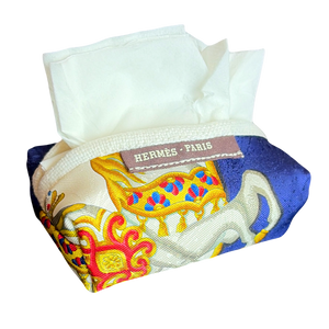 Luna Park Vintage Scarf Travel Tissue Pouch