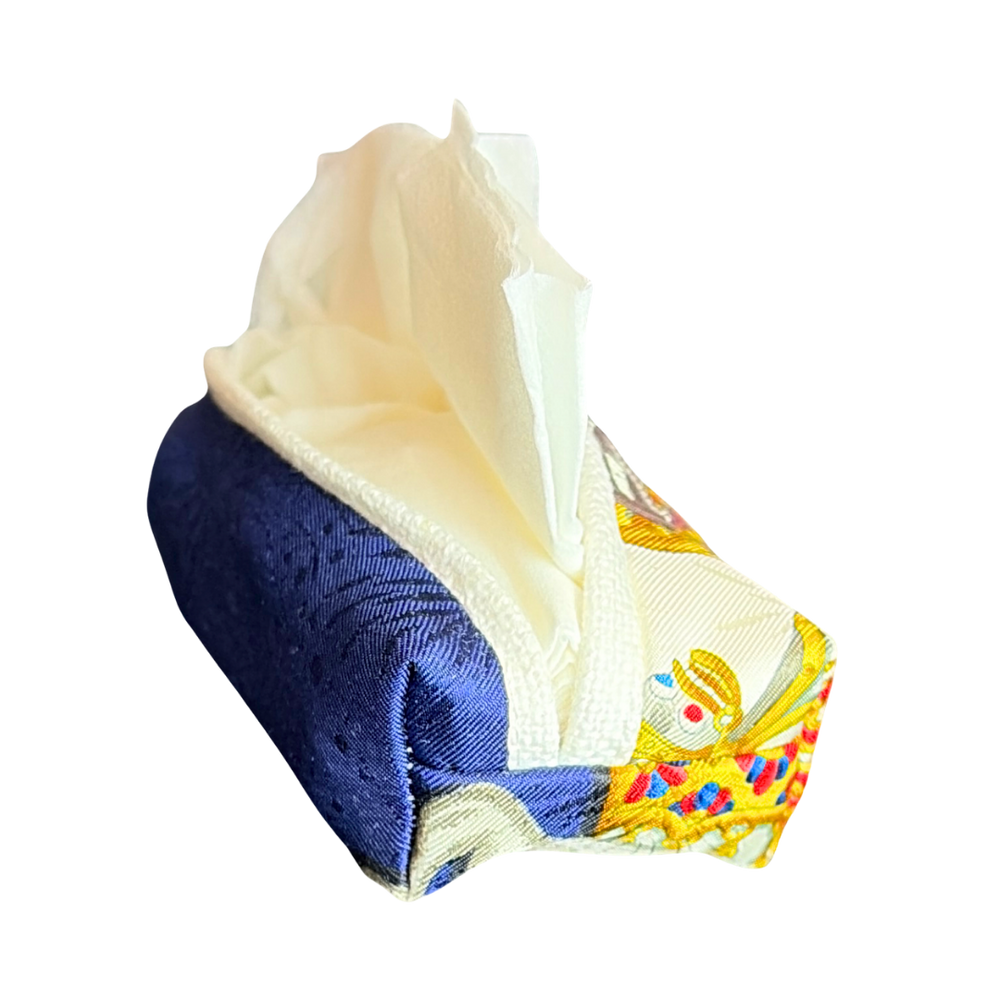 Luna Park Vintage Scarf Travel Tissue Pouch