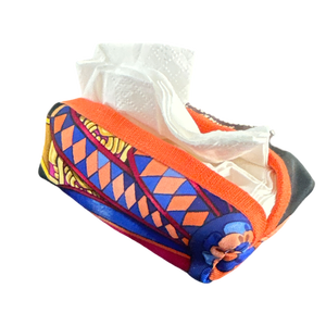 Rubans du Cheval Noir Vintage Scarf Travel Tissue Pouch