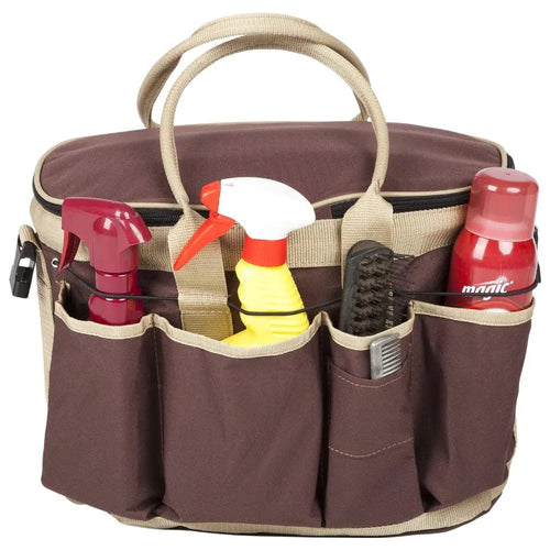 Equestrian Deluxe Grooming Bag, Brown