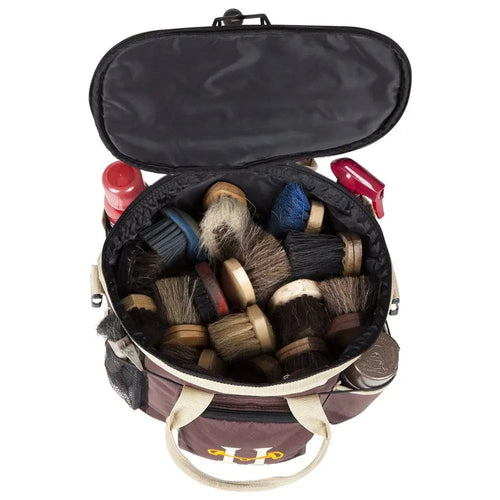 Equestrian Deluxe Grooming Bag, Brown
