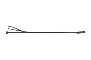 Huntley Equestrian English Riding Crop with Handle, 26" Inches, Black