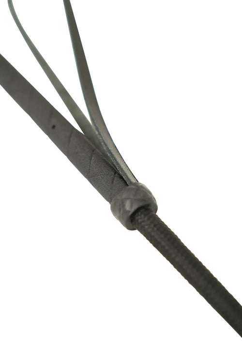 Huntley Equestrian English Riding Crop with Handle, 26" Inches, Black