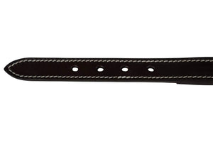 Huntley Equestrian Fancy Stitched Leather Halter Replacement Crown Piece