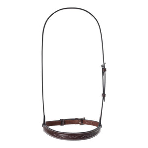 Huntley Equestrian Fancy Stitched Raised Chain Noseband