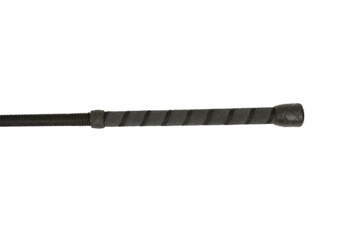Huntley Equestrian Grippy Handle Jumper Bat, 19" Inches, Black