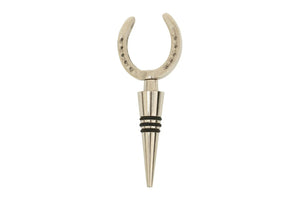 Huntley Equestrian Horse Shoe shaped Bottle Stopper