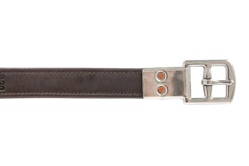 Huntley Equestrian Sedgwick Leather Flat Buckle Stirrup Leathers