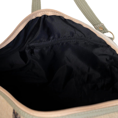 Equestrian Tapestry Duffle Bag-Western Design