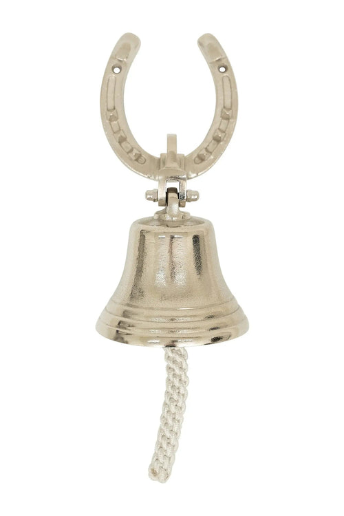 Huntley Equestrian Wall Mounted Horse Shoe with Bell