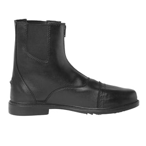 TuffRider Mens Starter Front Zip Paddock Boots Black