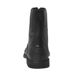 TuffRider Mens Starter Front Zip Paddock Boots Black