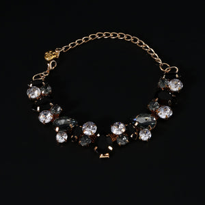 Luxury Pet Necklace – Crystal Beads & Adjustable Chain