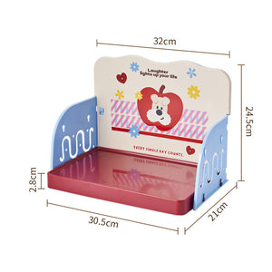 Anti-Spill Pet Feeding Tray with Splash Guard