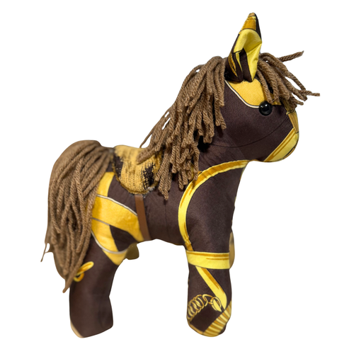 Eperon d'Or Vintage Silk Scarf Noble Pony