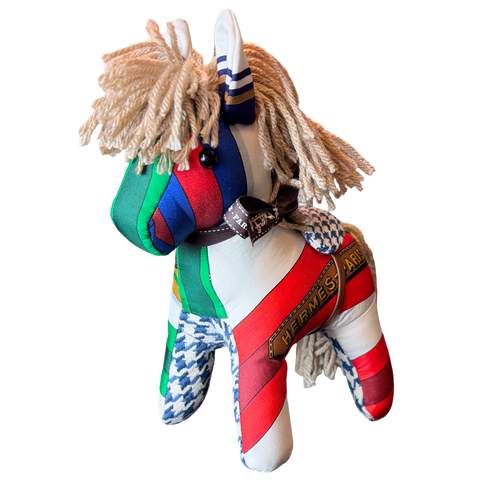 Sangles Vintage Silk Scarf Noble Pony