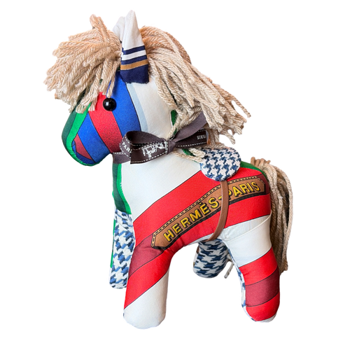 Sangles Vintage Silk Scarf Noble Pony