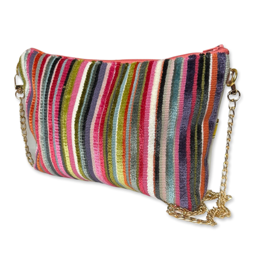 Rubans du Cheval Blanc Vintage Silk Scarf Crossbody Bag