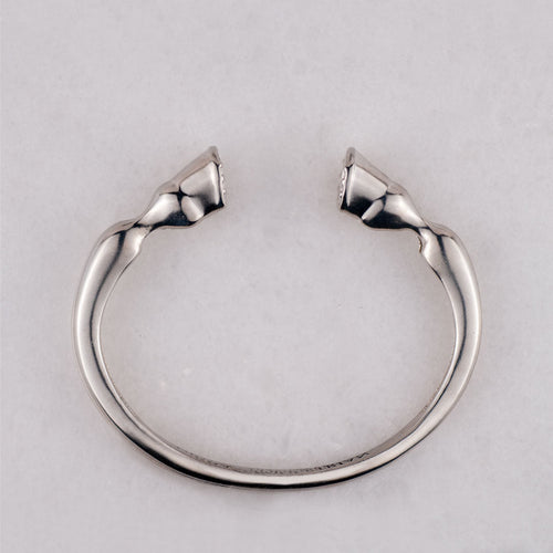Cavallo -  Horse Hoof Equestrian Bracelet in Silver