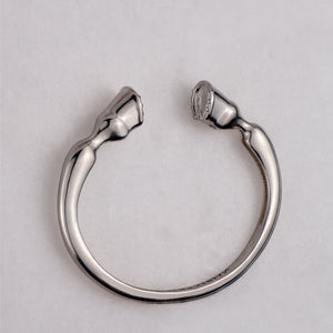 Cavallo -  Horse Hoof Equestrian Bracelet in Silver
