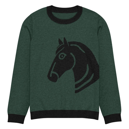 Neon Spur Heritage Horse Crew-Neck Sweater