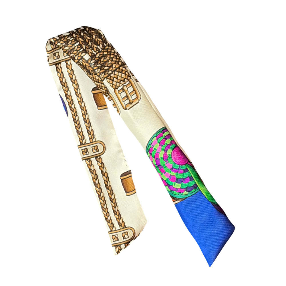 Rubans du Cheval Vintage Scarf Cuff Bracelet