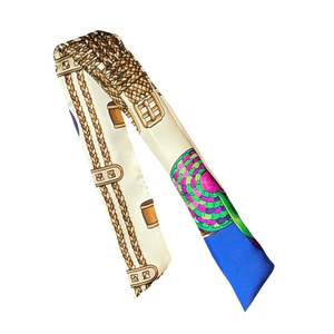 Rubans du Cheval Vintage Scarf Cuff Bracelet