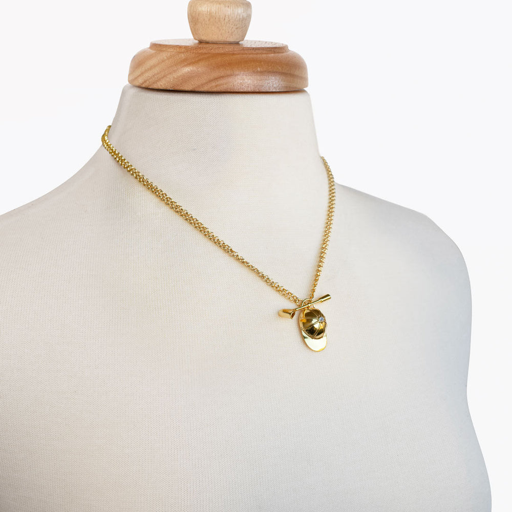 Derby Day - Jockey Necklace in Gold