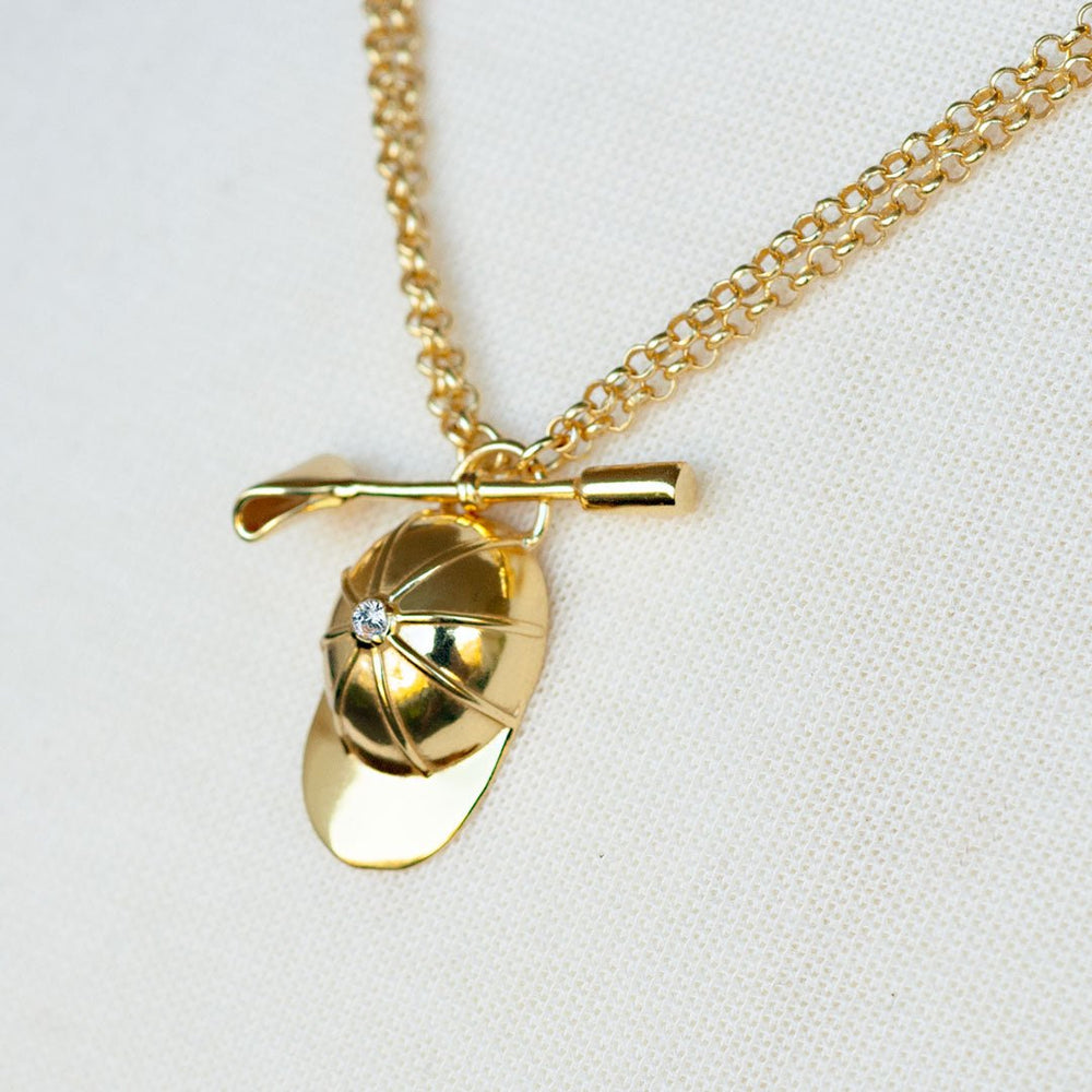 Derby Day - Jockey Necklace in Gold