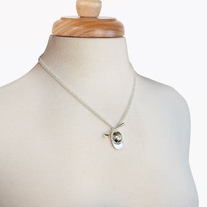 Derby Day - Jockey Necklace in Silver
