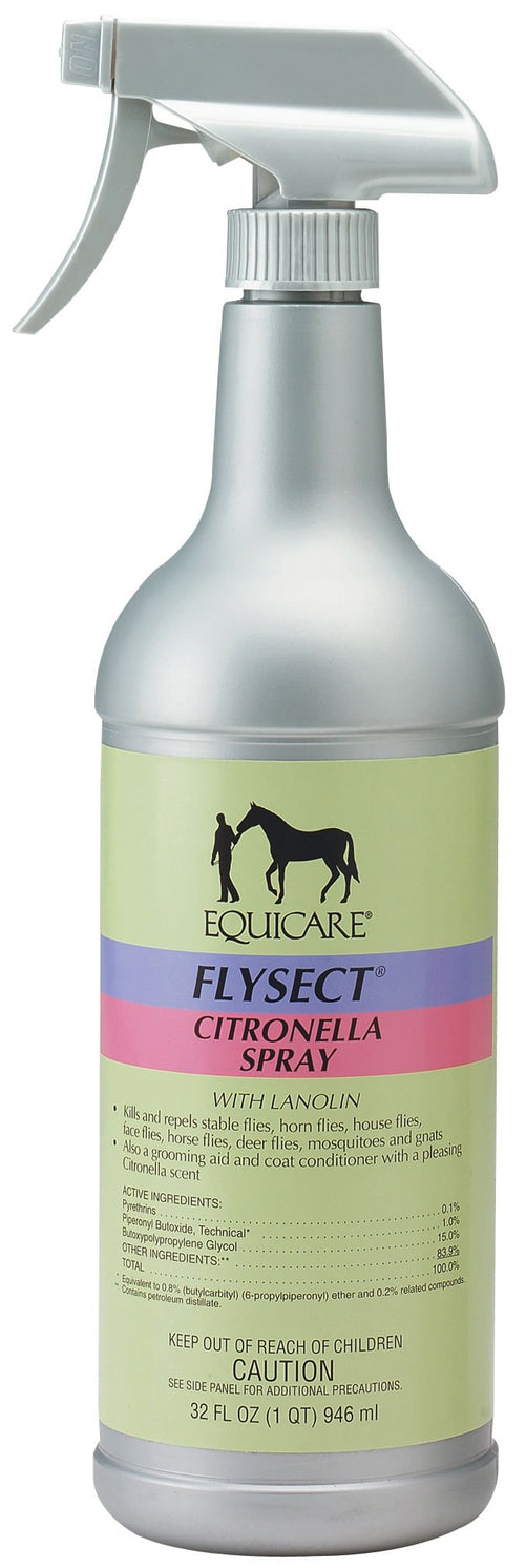 Equicare Flysect Citronella Fly Spray for Horses