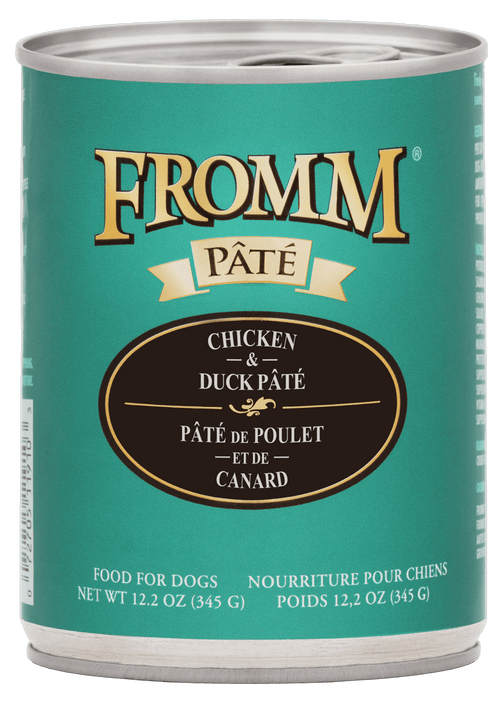 Fromm All Life Stages Chicken & Duck Pate Wet Dog Can (12.2oz)