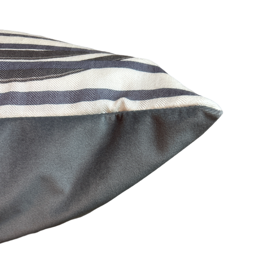 Brides de Gala Bayadere Vintage Cashmere & Silk Scarf Pillow 24"