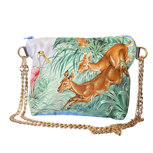 Equateur Vintage Scarf Crossbody Bag