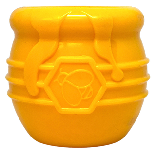 Honey Pot Dog eCup Treat Dispenser | Durable PUP-X Rubber Enrichment Toy | USA Made