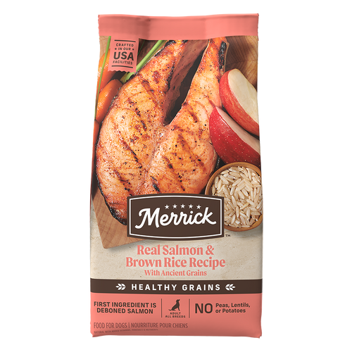 Merrick Classic Healthy Grains Salmon and Brown Rice Dry Dog Food