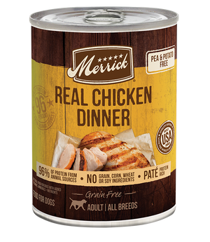 Merrick Grain Free Real Chicken Dinner Wet Dog Food (12.7oz)