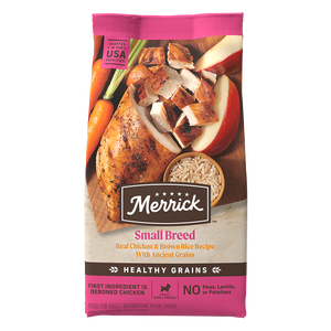 Merrick Classic Healthy Grains Small Breed Chicken and Brown Rice Dry Dog Food (4lb)