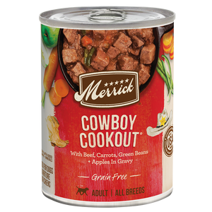 Merrick Grain Free Cowboy Cookout Wet Dog Food (12.7oz)