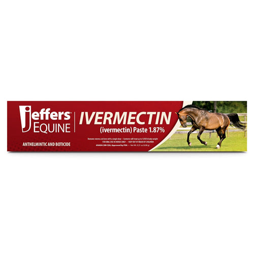 Ivermectin Horse Dewormer Gel, Apple Flavored