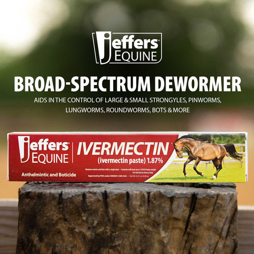 Ivermectin Horse Dewormer Gel, Apple Flavored
