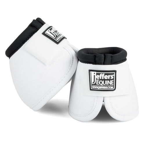 Jeffers No-Turn Bell Boots for Horses, Solid Colors, 2 ct