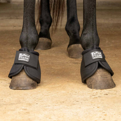No-Turn Bell Boots for Horses, Solid Colors, 2 ct