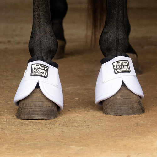 No-Turn Bell Boots for Horses, Solid Colors, 2 ct