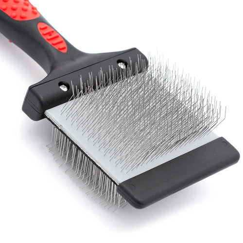 Double-Sided Flex Head Pet Grooming Slicker Brush