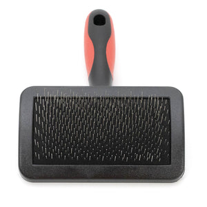 Dual Level Pin Universal Slicker Pet Grooming Brush