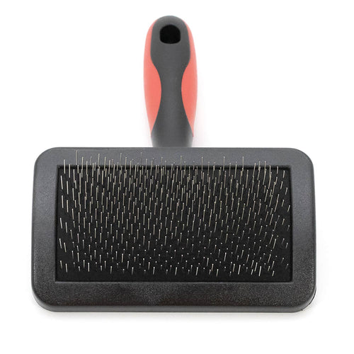 Dual Level Pin Universal Slicker Pet Grooming Brush