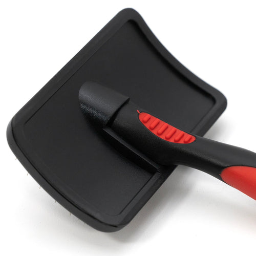 Dual Level Pin Universal Slicker Pet Grooming Brush