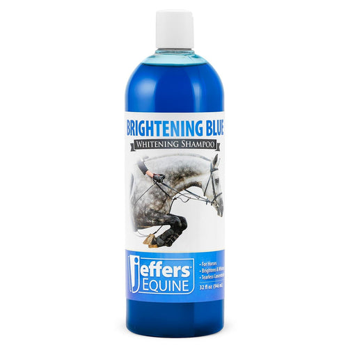 Equine BRIGHTENING BLUE Whitening Horse Shampoo